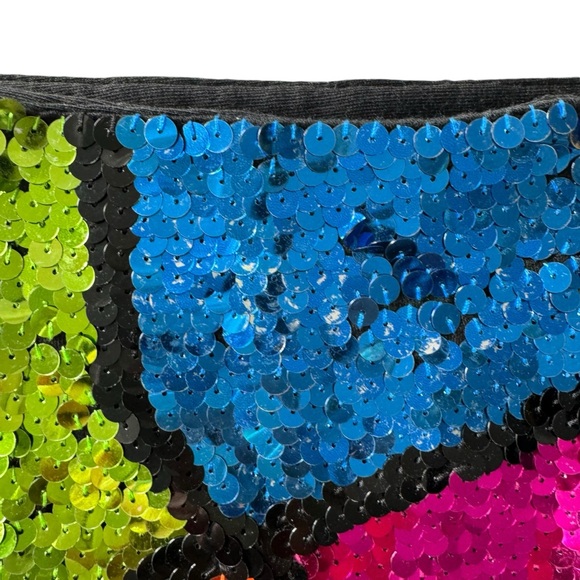 Vintage Casual Corner Sequin Stained Glass Skirt | 10 - Picture 4 of 7